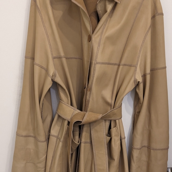 INCREDIBLE PERA PELLE Reversible ITALIAN Leather/Suede Jacket- L - Picture 3 of 12
